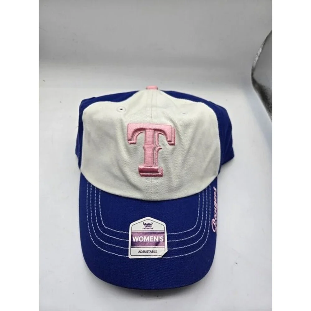 MLB Texas Rangers Women's Adjustable Hat (BR)